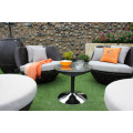 Stylish Design PE rattan Outdoor Patio Garden Set de jantar Wicker Furniture